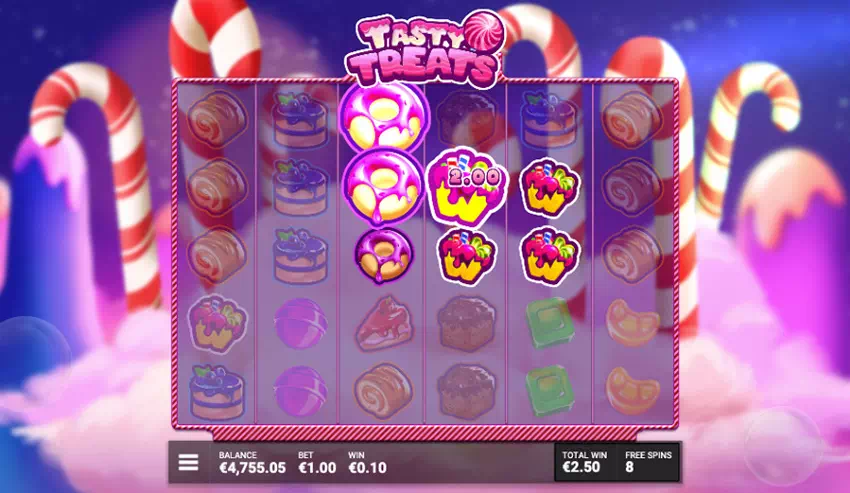 Игровой автомат Tasty Treats (Hacksaw Gaming) Играть бесплатно демо Mr Bit Casino