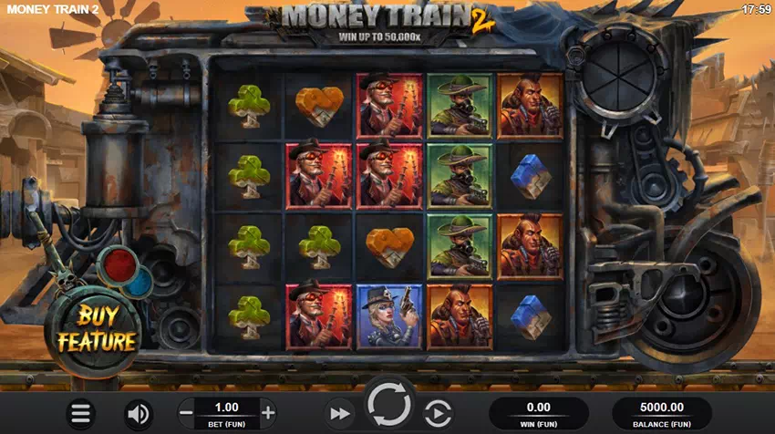 Игровой автомат Money Train 2 (Relax Gaming) Играть бесплатно в Mr Bit Casino